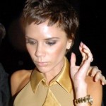 Victoria Beckham Dines with Dolce and Gabbana