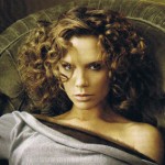 Victoria Beckham with Curly Hair