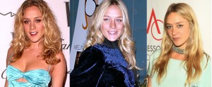 Chloe Sevigny known for beautiful blonde layered hair