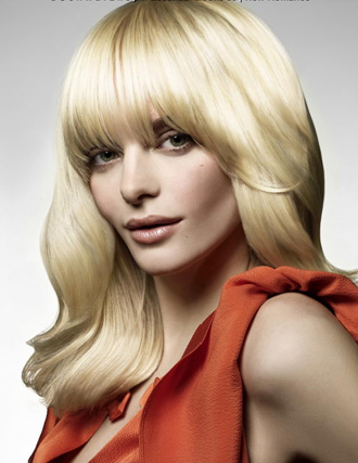 paleblondewhite Back to bangs hairstyle picture gallery