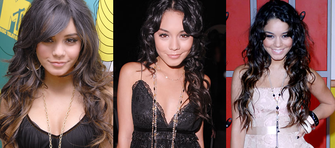 vanessa hudgens curly hairstyles. Vanessa Hudgens gorgeous wavy