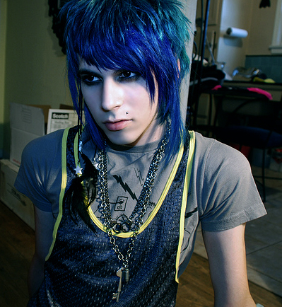 male scene hairstyles. Male Scene Queen the very cool