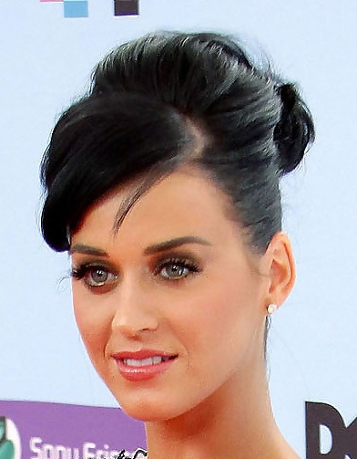 katy perry hairstyle. katy-perry-bun-hairstyle