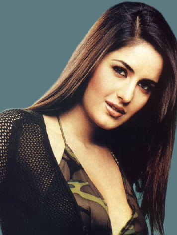 Katrina Kaif Bikini top and straight hairstyle