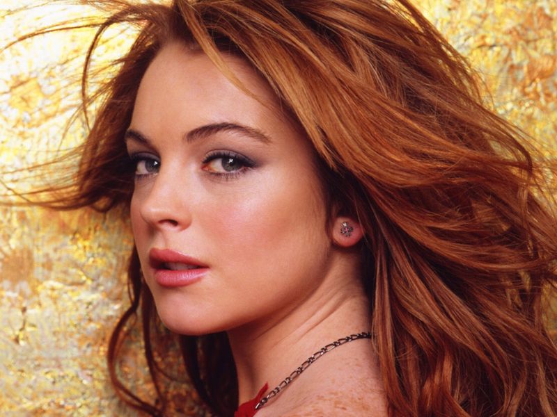 Redhead Lindsay Lohan 32