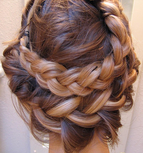 braided prom hairstyle