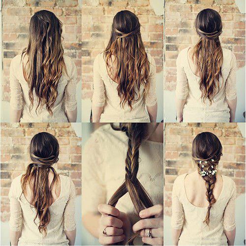 braided hair tutorail