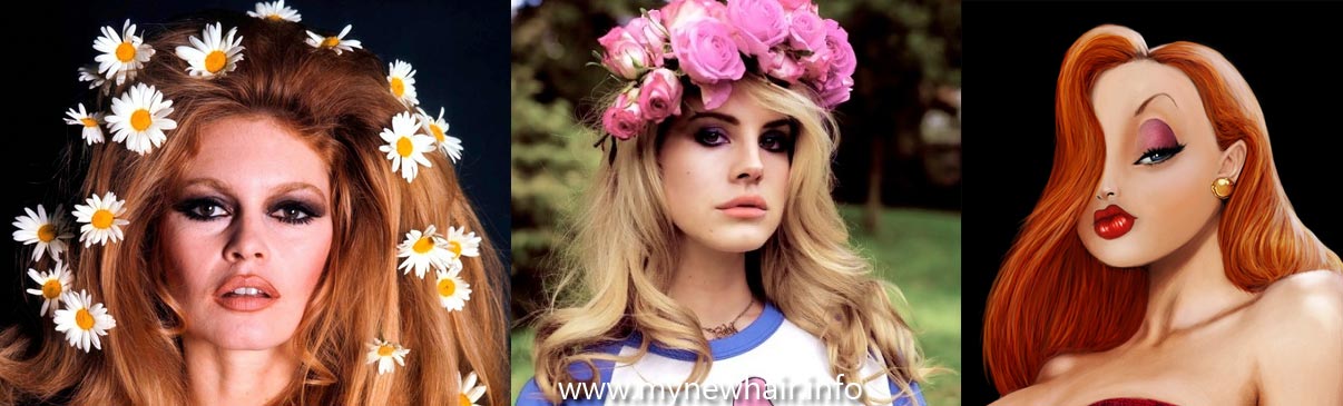 lana del rey's hairstyle