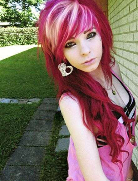 Blonde Streaks In Red Hair 57