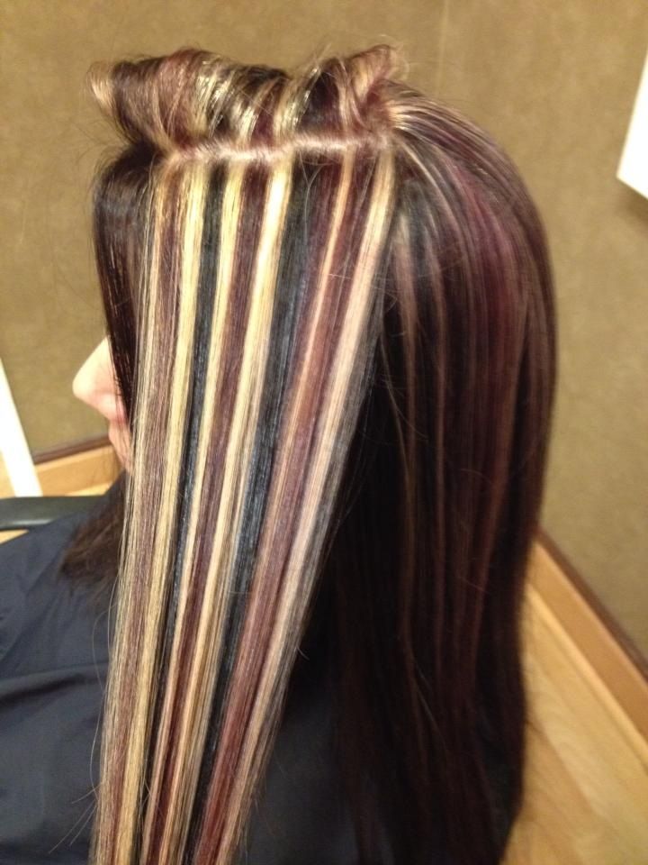 Blonde With Dark Streaks 118