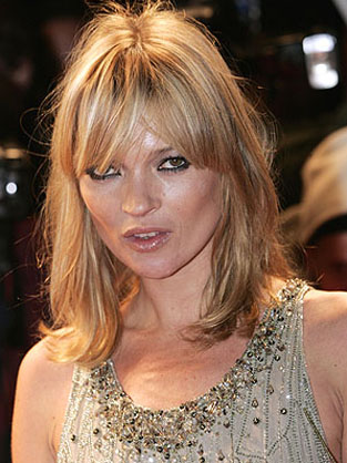 Kate Moss and The Fringe Everyone Wants - My New Hair