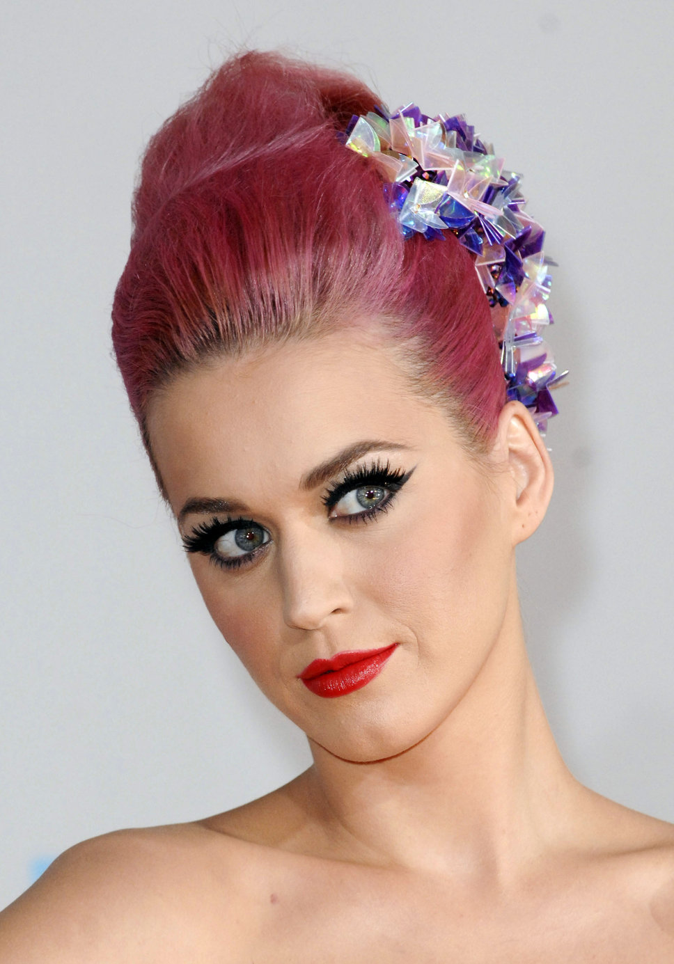 katy-perry-pink-hair-updo - My New Hair